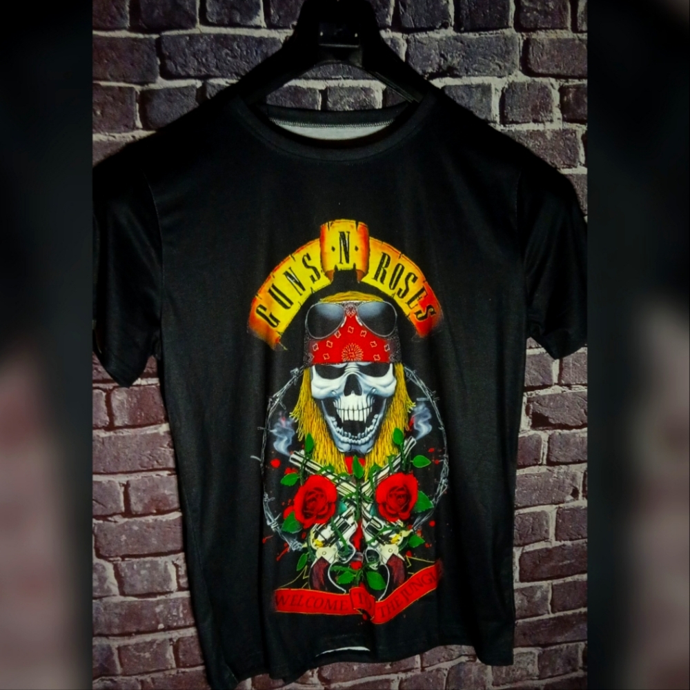 Set of Guns n Roses t-shirts
